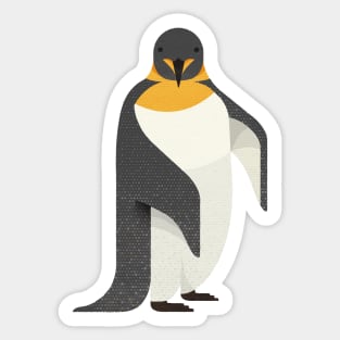 Whimsy Emperor Penguin Sticker